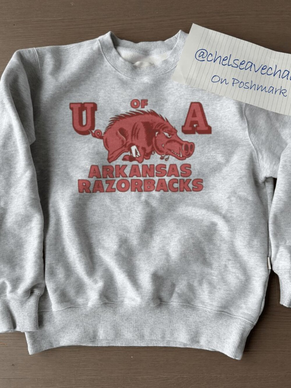 Vintage University of Arkansas Razorbacks Sweatshirt, Retro Razorbacks Shirt Tee